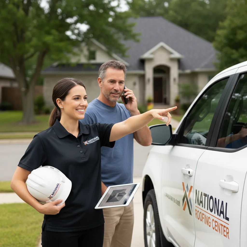 National Roofing Center customer support in Leesville